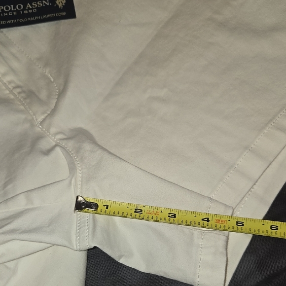 U.S Polo-  Shorts Size: 16- White- NWT - Picture 7 of 10